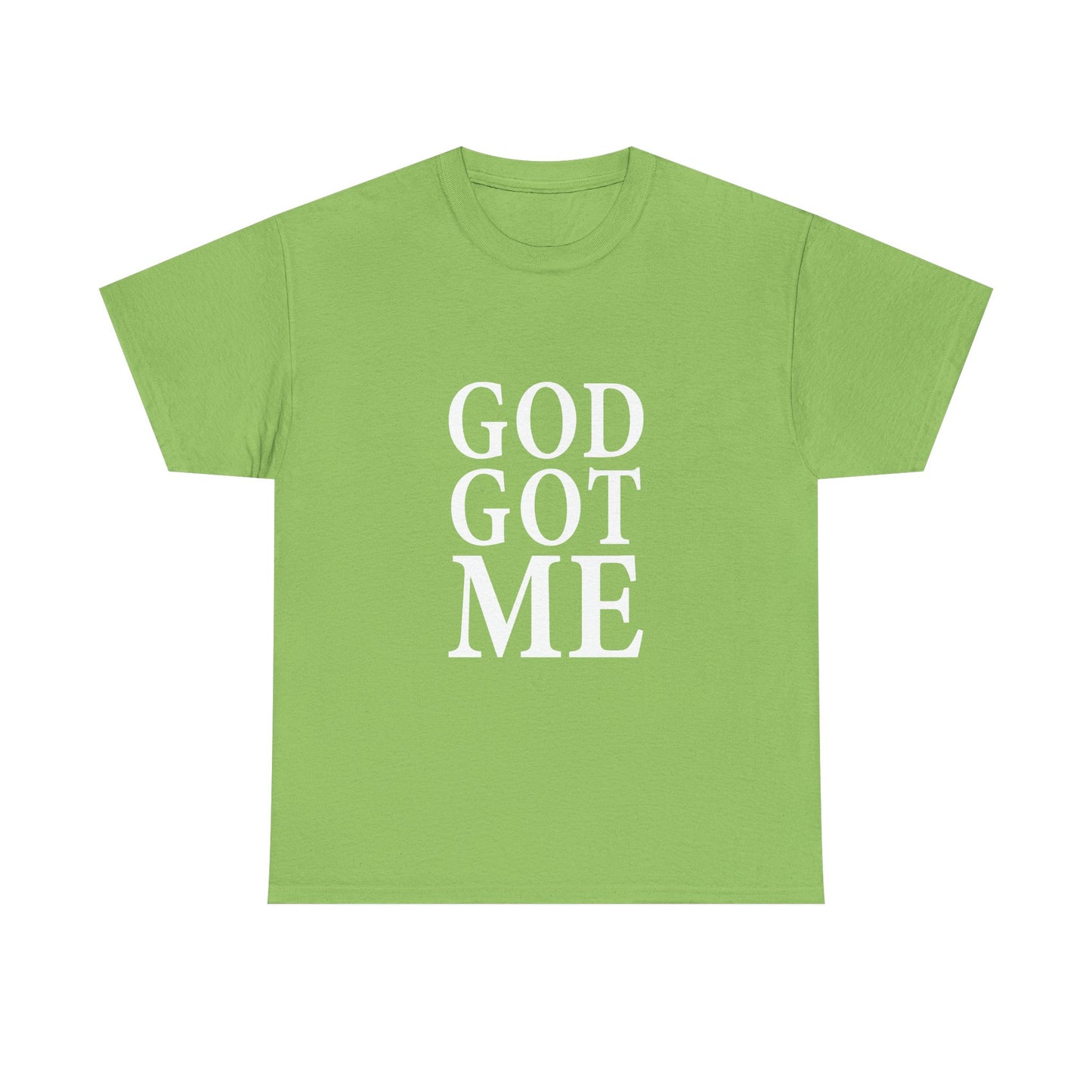 Faith-Inspired Unisex Tee, Inspirational T-Shirt, God Got Me Shirt, Casual Everyday Wear, Gift for Believers, Christian Apparel