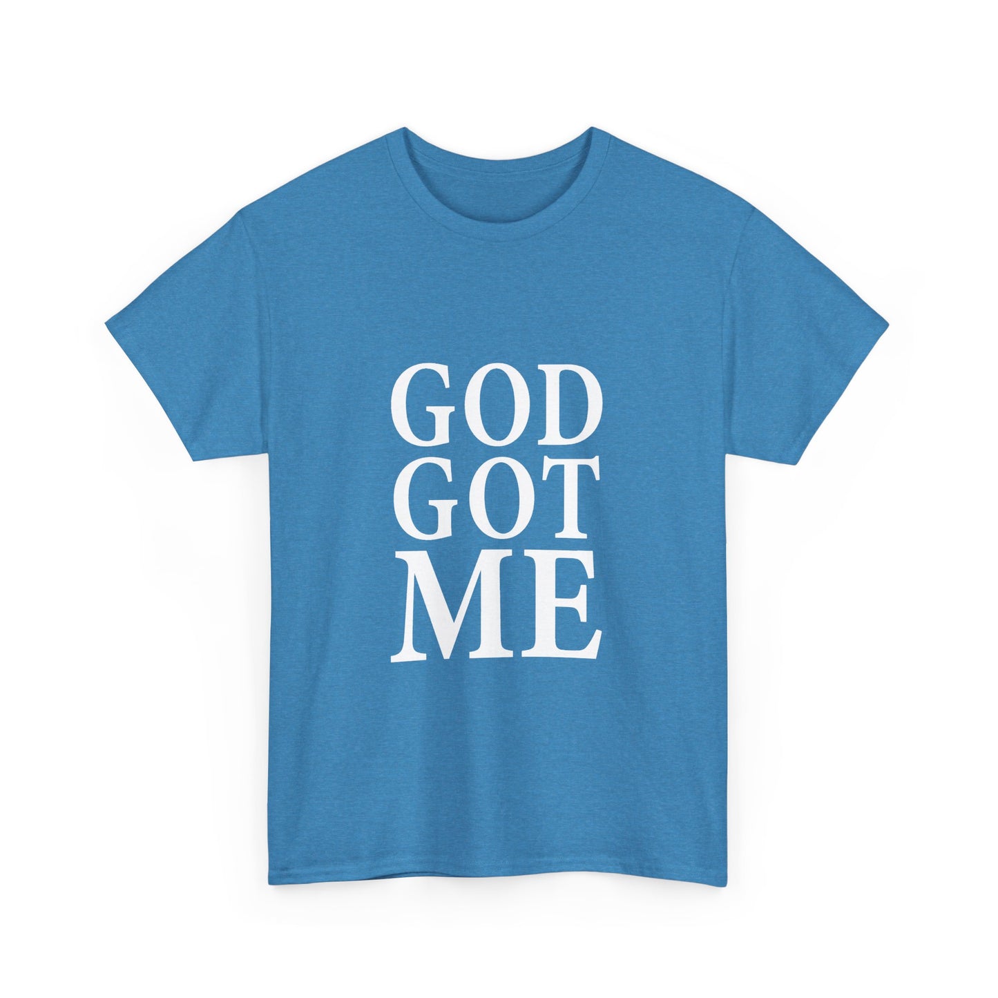 Faith-Inspired Unisex Tee, Inspirational T-Shirt, God Got Me Shirt, Casual Everyday Wear, Gift for Believers, Christian Apparel