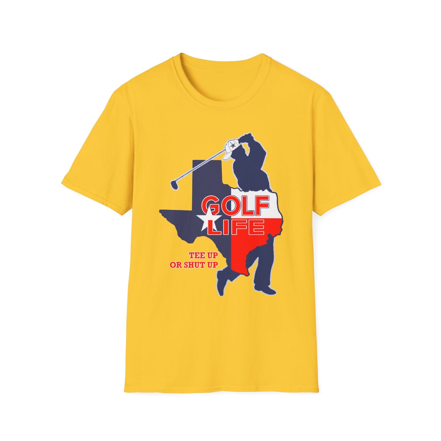 Golf Life Unisex Softstyle T-Shirt - The Up or Shut Up Design