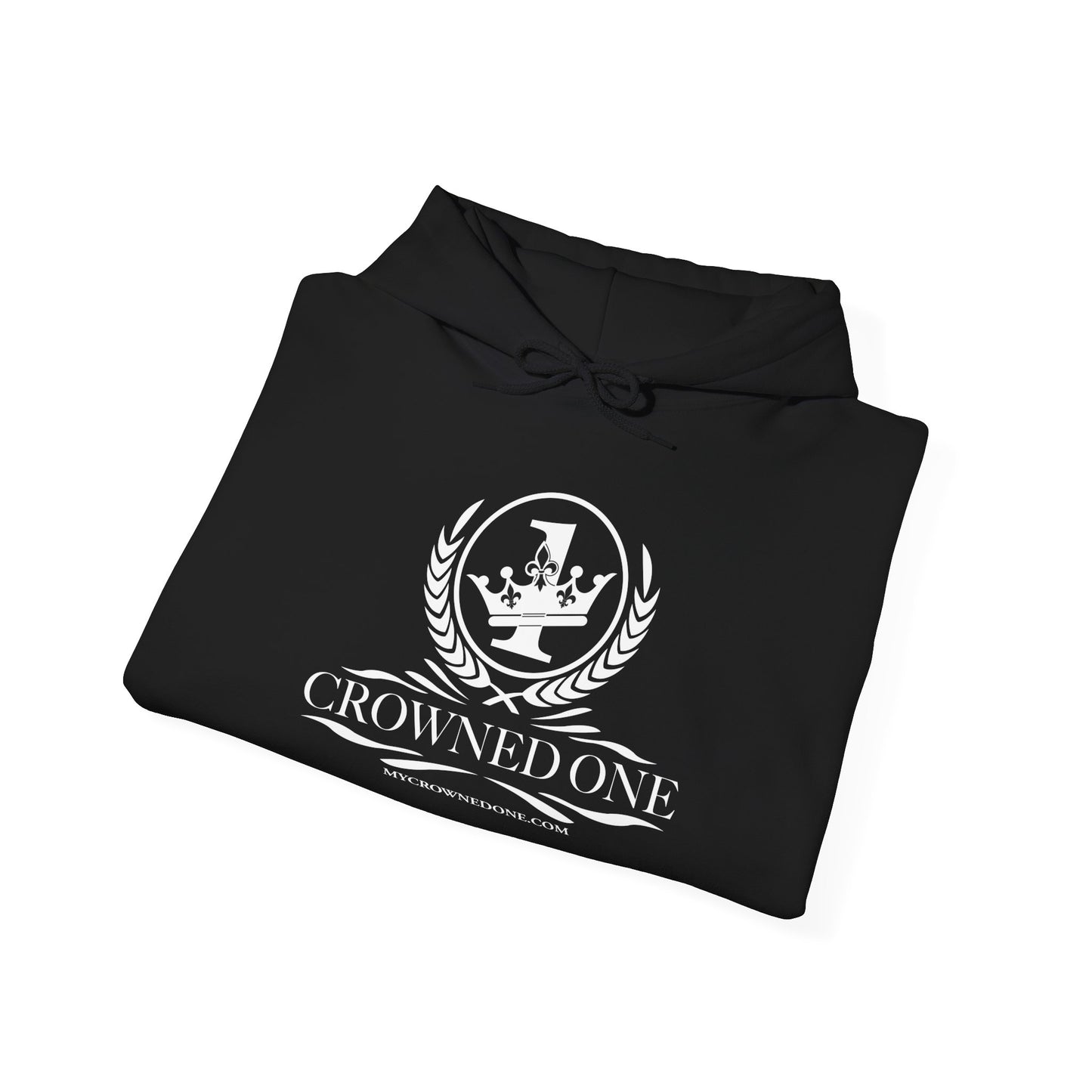 Crowned One Hoodie - Unisex Heavy Blend™ Warm Sweater, Casual Streetwear, Gift for Him & Her, Unique Design for Celebrations, Cozy Fashion