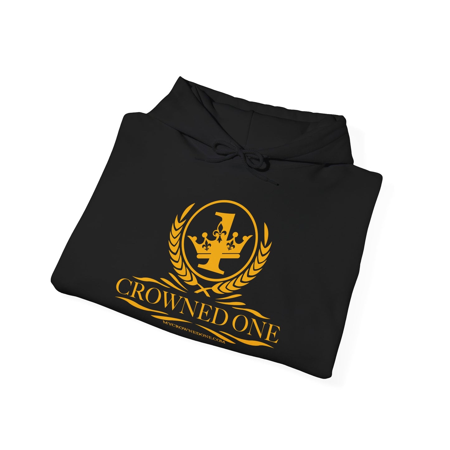Crowned One Hoodie - Unisex Heavy Blend Sweatshirt, Cozy Gift, Streetwear, Casual Style, Layering Essential