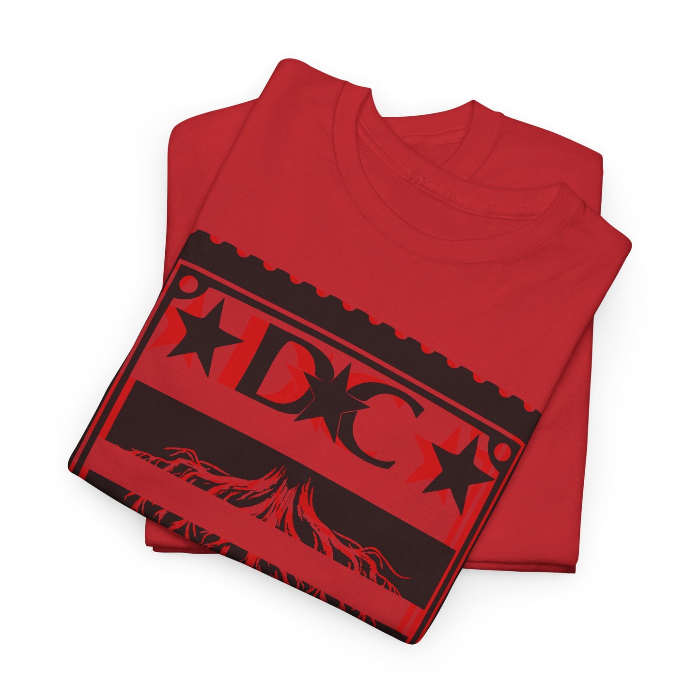 DC Roots Unisex Heavy Cotton Tee - Casual Style, Perfect for Celebrations, Gift for Family, Friends, Community Pride, Everyday Wear