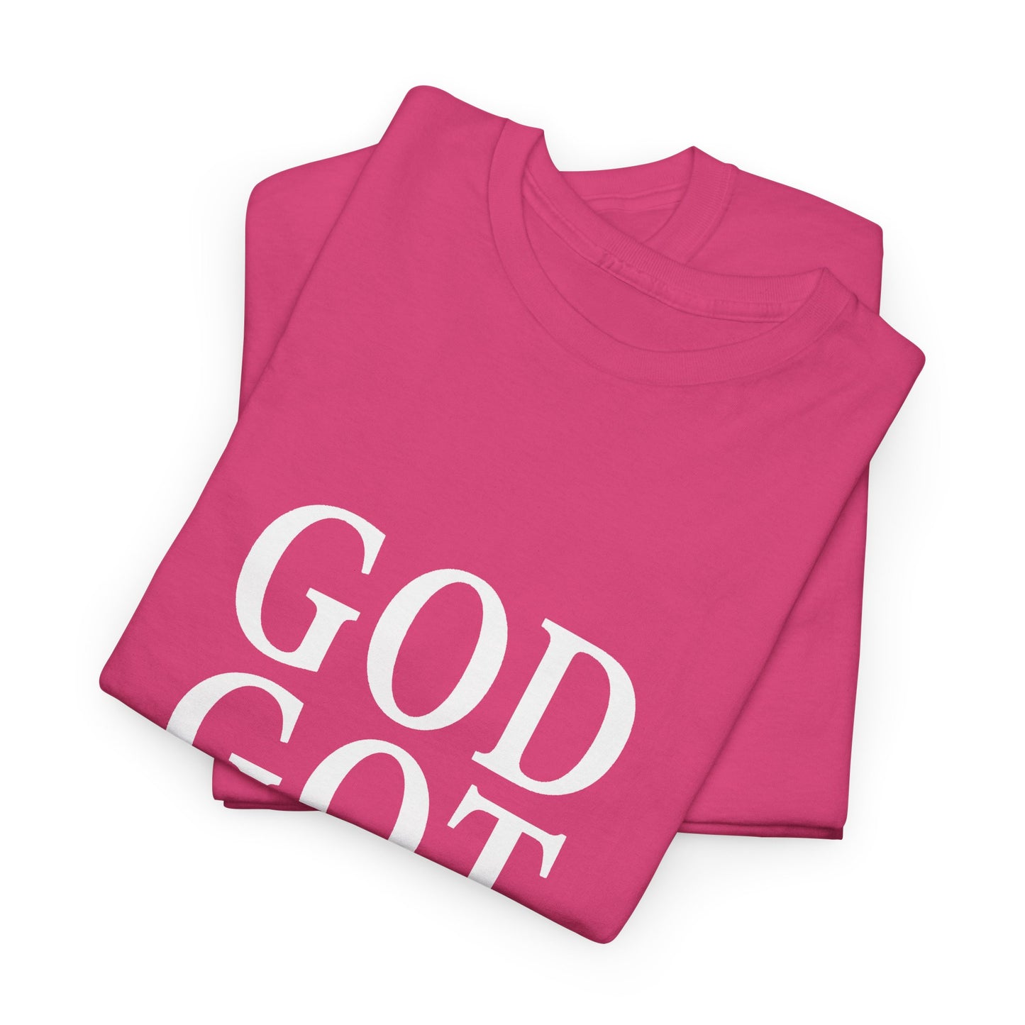 Faith-Inspired Unisex Tee, Inspirational T-Shirt, God Got Me Shirt, Casual Everyday Wear, Gift for Believers, Christian Apparel
