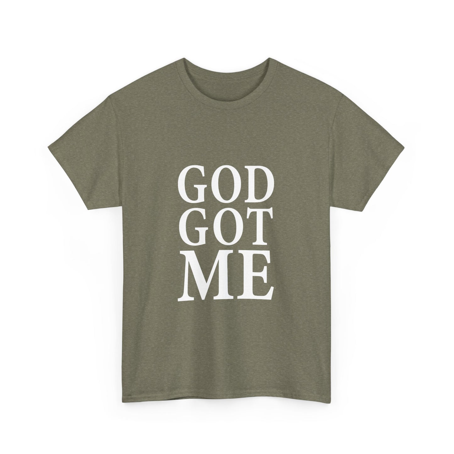 Faith-Inspired Unisex Tee, Inspirational T-Shirt, God Got Me Shirt, Casual Everyday Wear, Gift for Believers, Christian Apparel