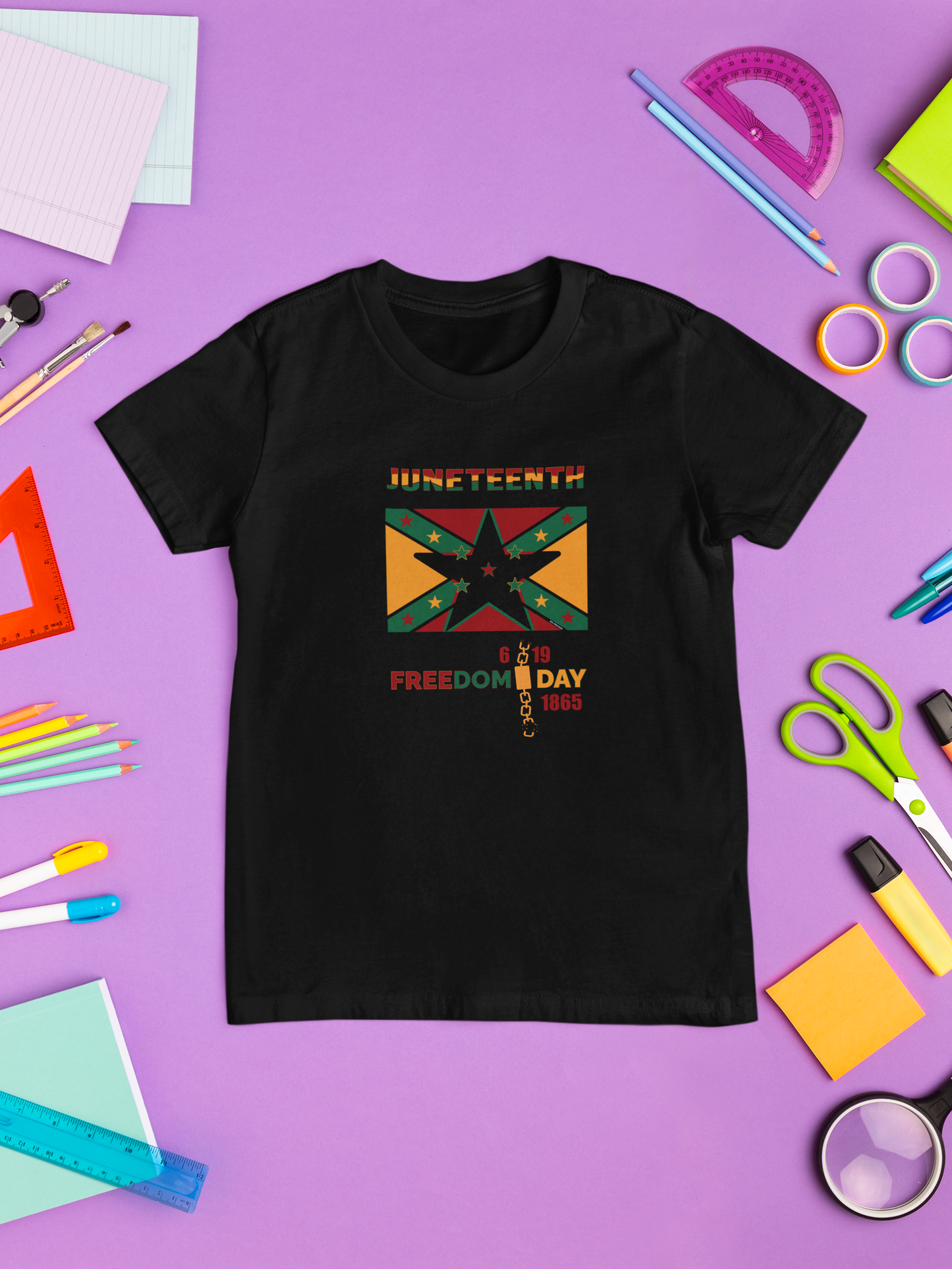 Juneteenth Freedom Day Unisex Softstyle T-Shirt