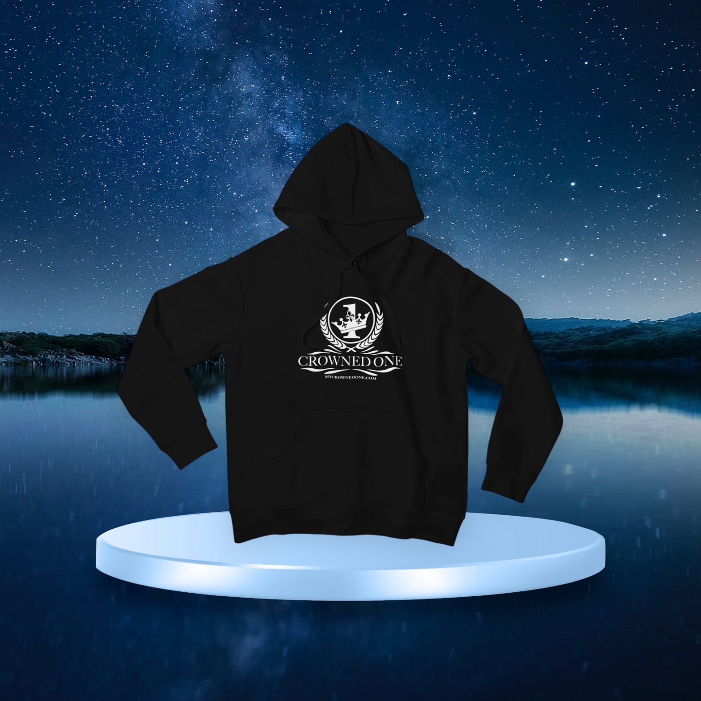 Crowned One Hoodie - Unisex Heavy Blend™ Warm Sweater, Casual Streetwear, Gift for Him & Her, Unique Design for Celebrations, Cozy Fashion