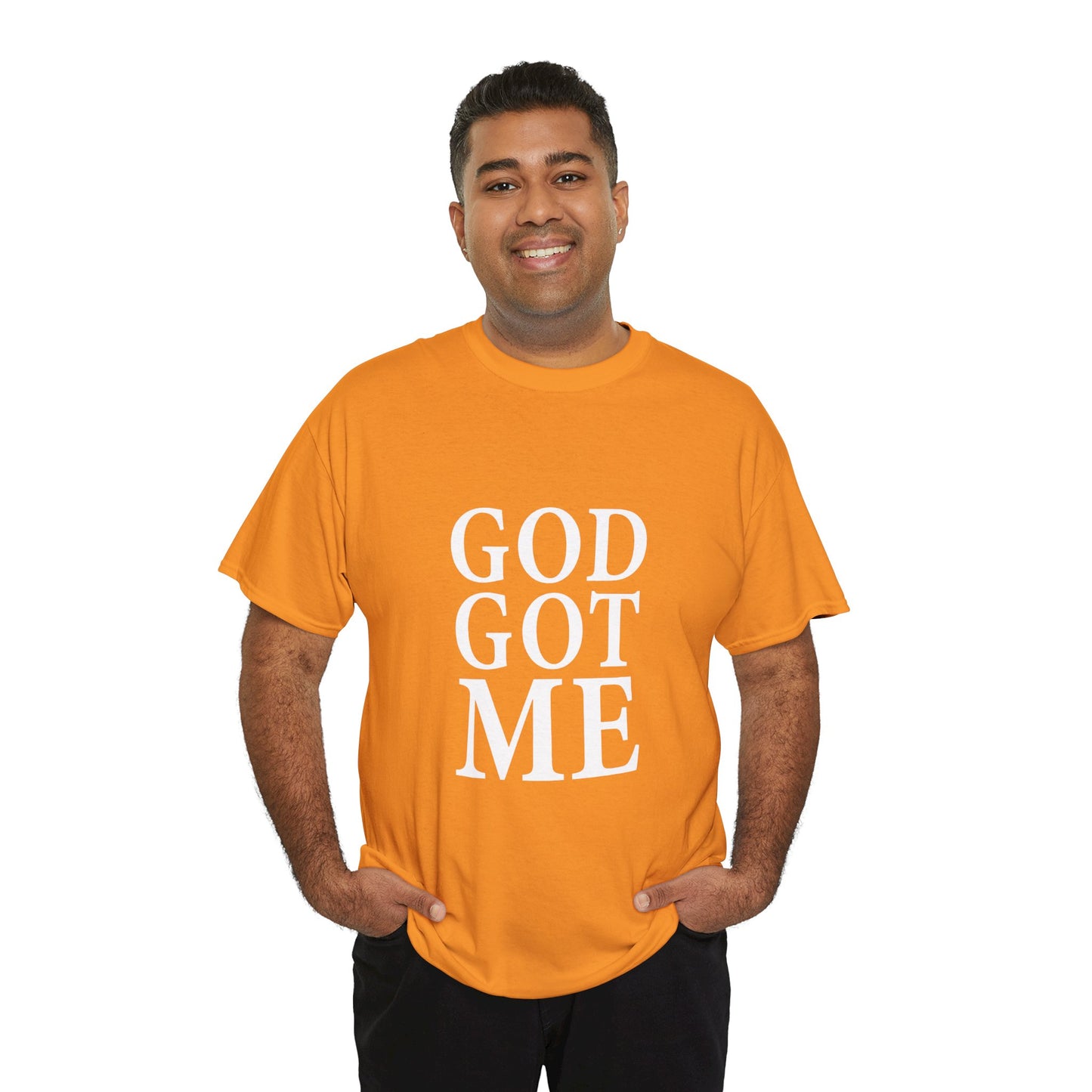 Faith-Inspired Unisex Tee, Inspirational T-Shirt, God Got Me Shirt, Casual Everyday Wear, Gift for Believers, Christian Apparel