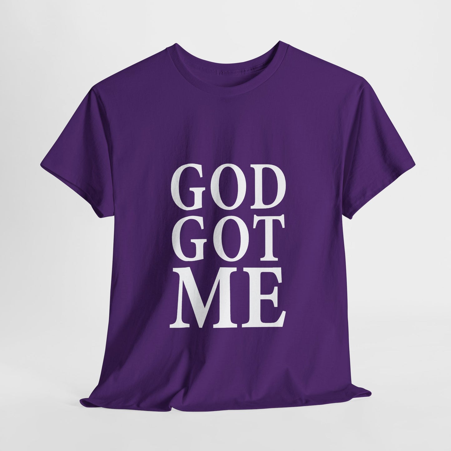 Faith-Inspired Unisex Tee, Inspirational T-Shirt, God Got Me Shirt, Casual Everyday Wear, Gift for Believers, Christian Apparel