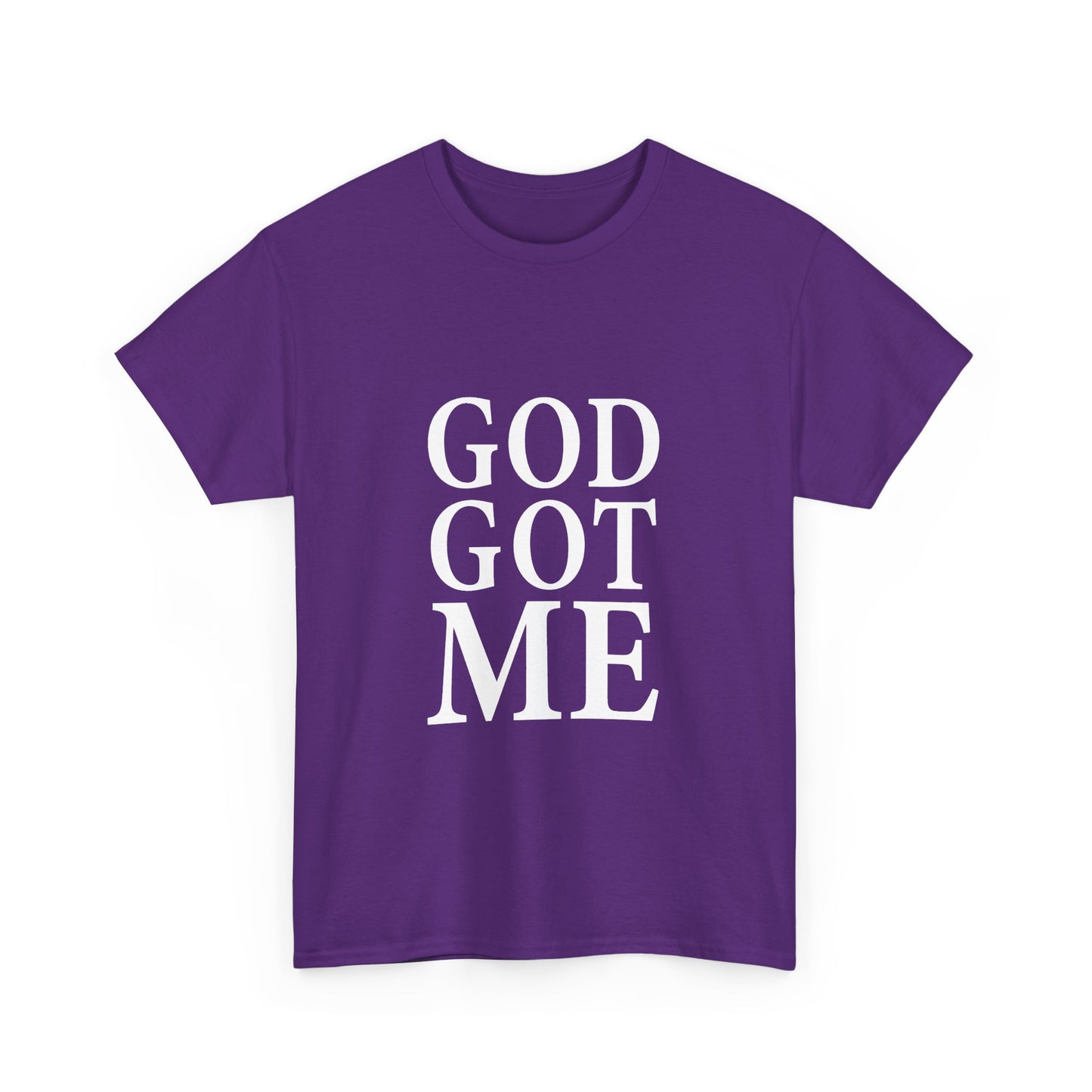 Faith-Inspired Unisex Tee, Inspirational T-Shirt, God Got Me Shirt, Casual Everyday Wear, Gift for Believers, Christian Apparel