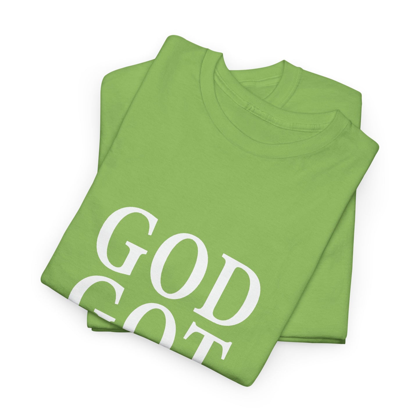 Faith-Inspired Unisex Tee, Inspirational T-Shirt, God Got Me Shirt, Casual Everyday Wear, Gift for Believers, Christian Apparel
