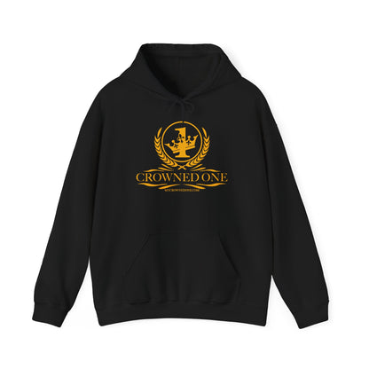 Crowned One Hoodie - Unisex Heavy Blend Sweatshirt, Cozy Gift, Streetwear, Casual Style, Layering Essential