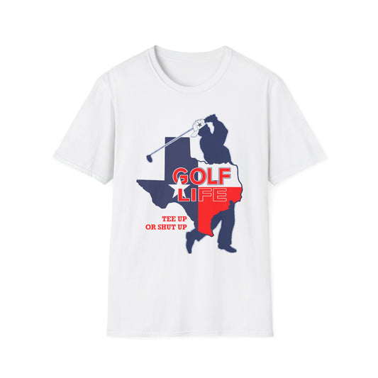 Golf Life Unisex Softstyle T-Shirt - The Up or Shut Up Design
