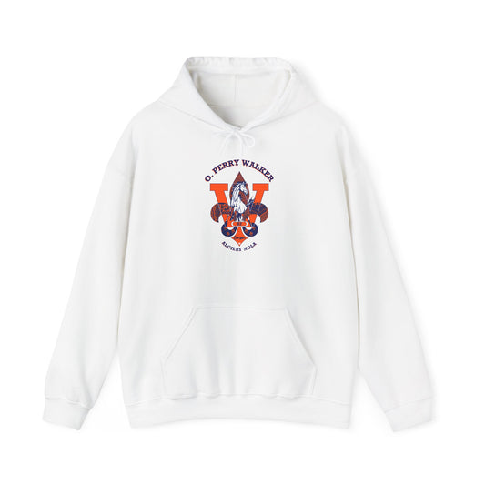 O. Perry  Walker H.S. Spirited  AlumniHooded Sweatshirt - Cozy Graphic Hoodie, Casual Wear, Everyday Comfort, Perfect Gift for Friends, Seasonal Style