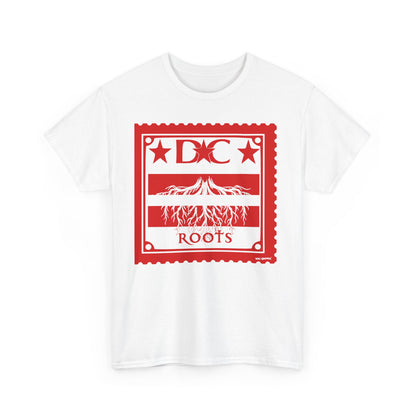 DC Roots Unisex Heavy Cotton Tee - Casual Style, Perfect for Celebrations, Gift for Family, Friends, Community Pride, Everyday Wear