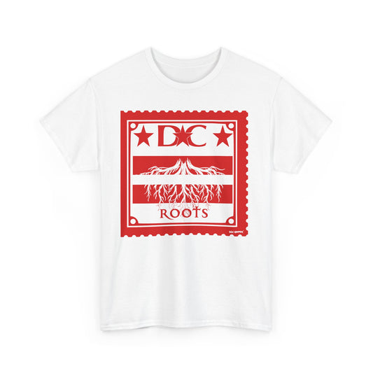 DC Roots Unisex Heavy Cotton Tee - Casual Style, Perfect for Celebrations, Gift for Family, Friends, Community Pride, Everyday Wear
