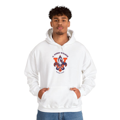 O. Perry  Walker H.S. Spirited  AlumniHooded Sweatshirt - Cozy Graphic Hoodie, Casual Wear, Everyday Comfort, Perfect Gift for Friends, Seasonal Style