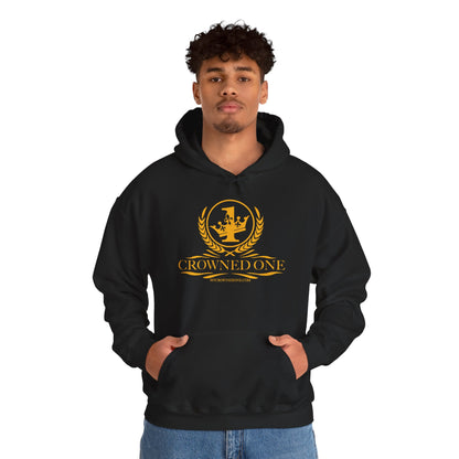 Crowned One Hoodie - Unisex Heavy Blend Sweatshirt, Cozy Gift, Streetwear, Casual Style, Layering Essential
