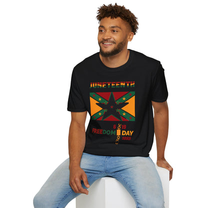 Juneteenth Freedom Day Unisex Softstyle T-Shirt