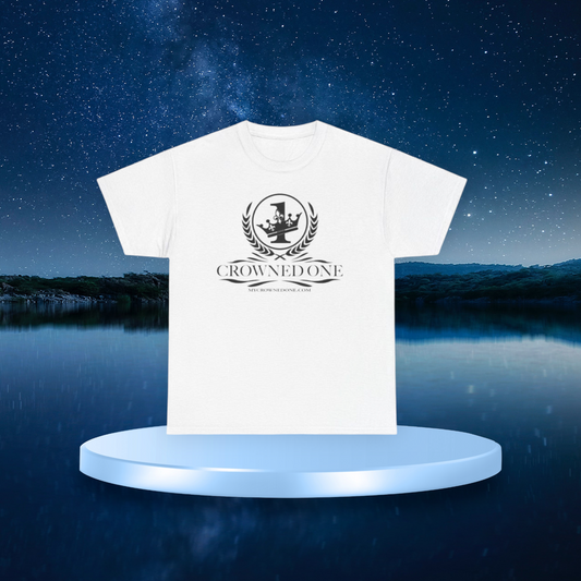 Crowned One Unisex Heavy Cotton Tee - Casual Shirt for Celebrations, Gift for Friends, Unique Fashion, Everyday Wear, Statement Tee