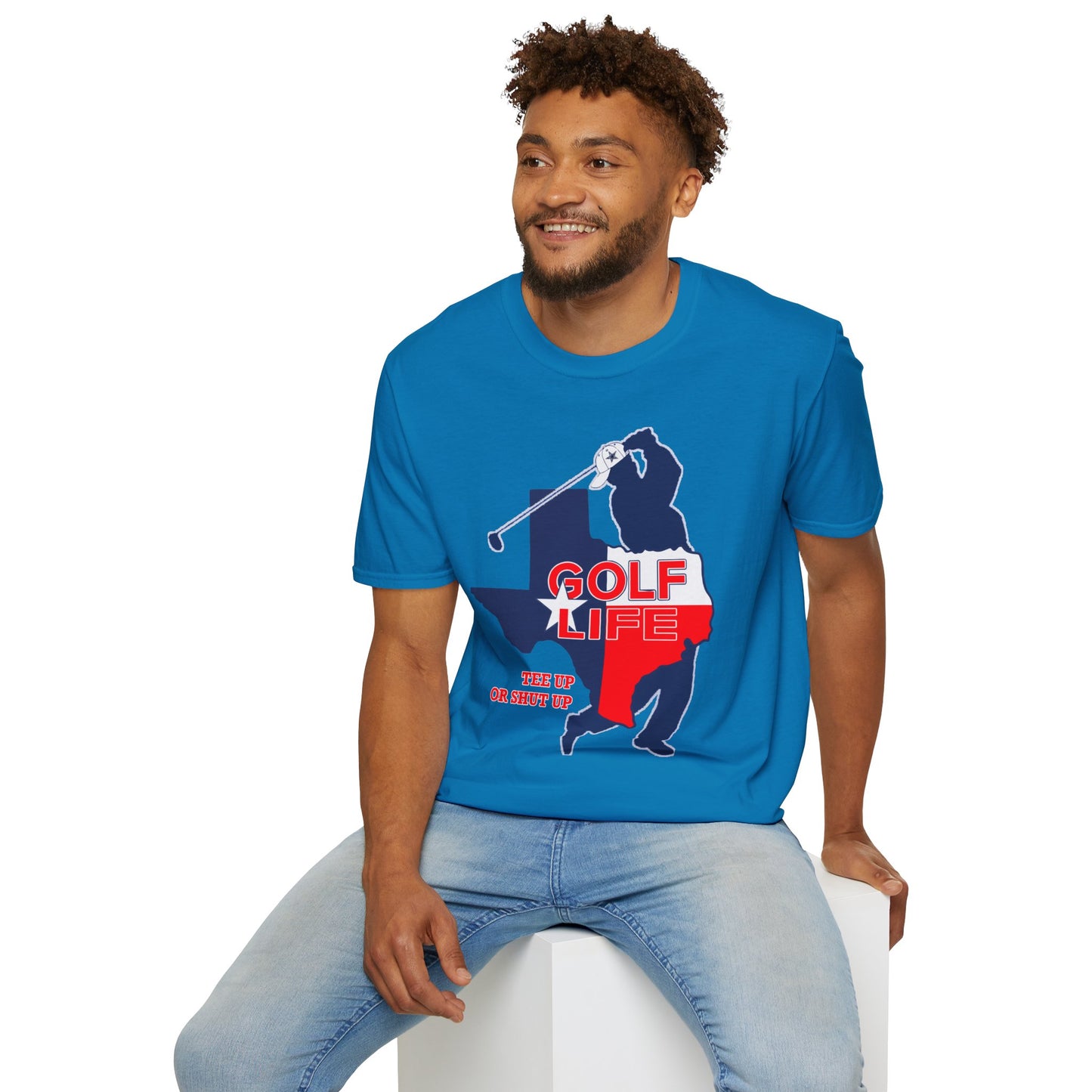 Golf Life Unisex Softstyle T-Shirt - The Up or Shut Up Design
