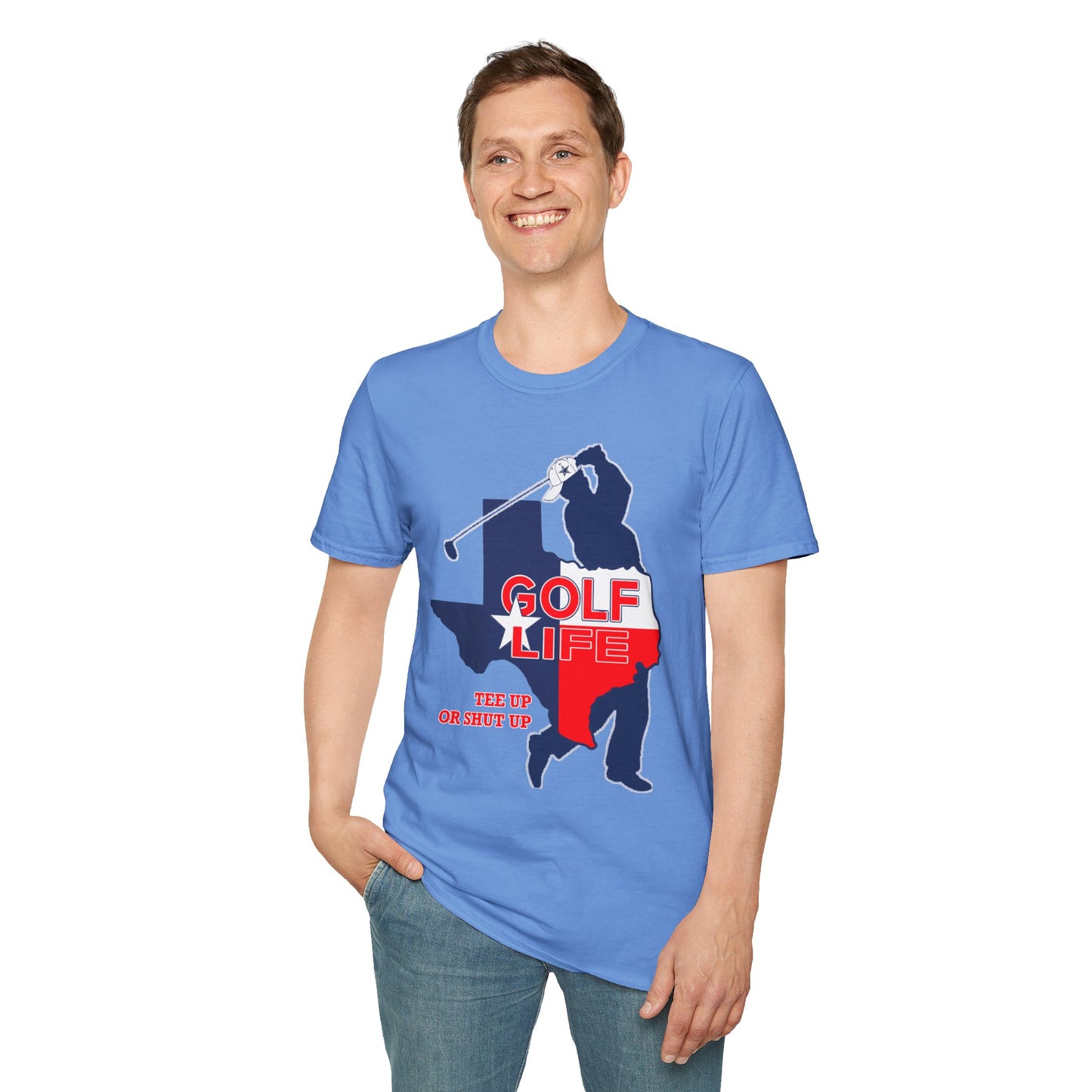 Golf Life Unisex Softstyle T-Shirt - The Up or Shut Up Design