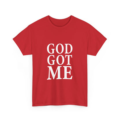 Faith-Inspired Unisex Tee, Inspirational T-Shirt, God Got Me Shirt, Casual Everyday Wear, Gift for Believers, Christian Apparel
