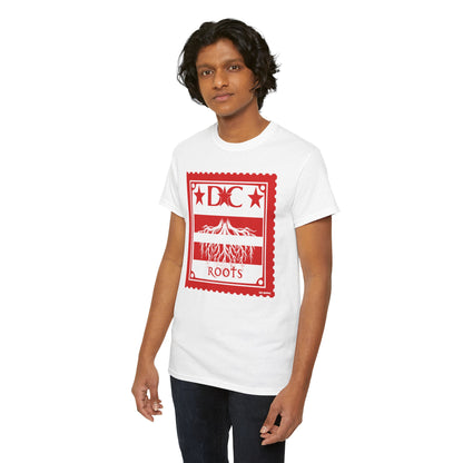 DC Roots Unisex Heavy Cotton Tee - Casual Style, Perfect for Celebrations, Gift for Family, Friends, Community Pride, Everyday Wear