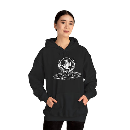 Crowned One Hoodie - Unisex Heavy Blend™ Warm Sweater, Casual Streetwear, Gift for Him & Her, Unique Design for Celebrations, Cozy Fashion