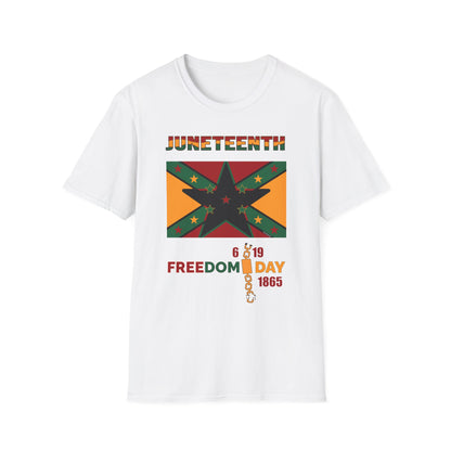 Juneteenth Freedom Day Unisex Softstyle T-Shirt
