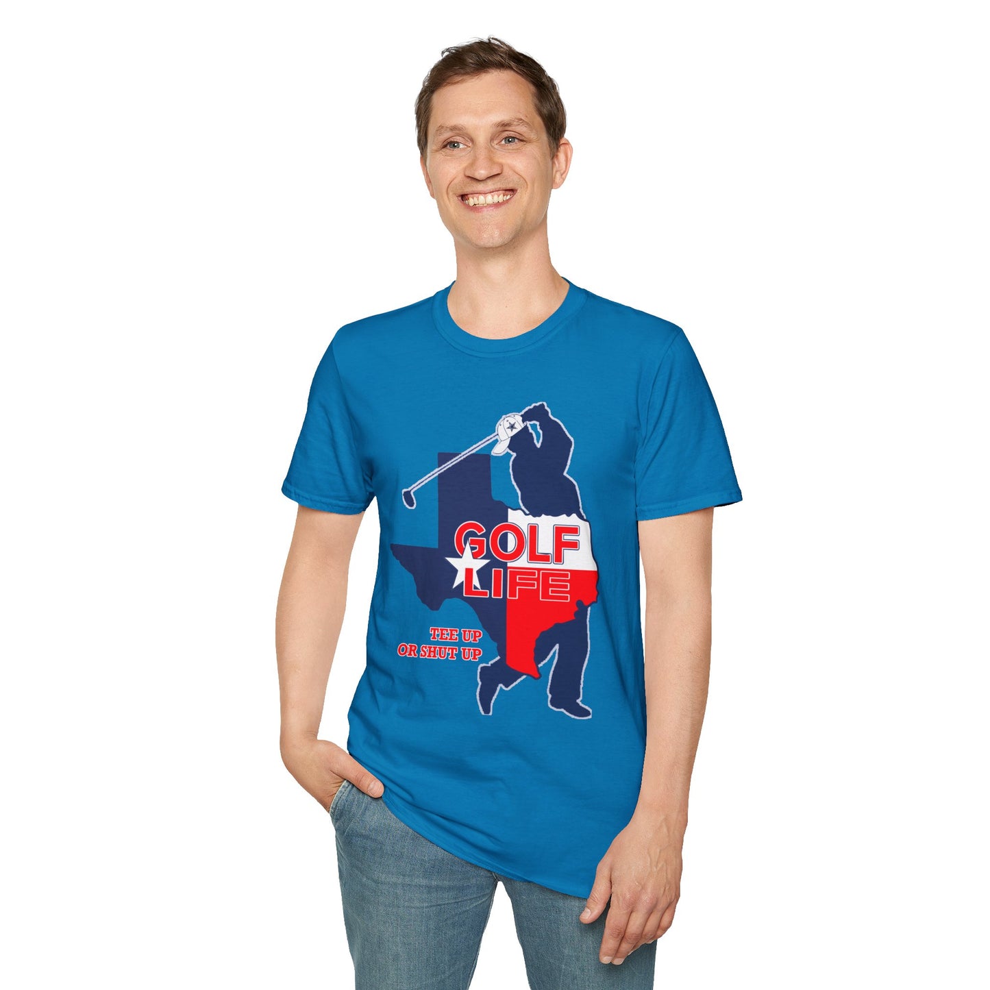Golf Life Unisex Softstyle T-Shirt - The Up or Shut Up Design