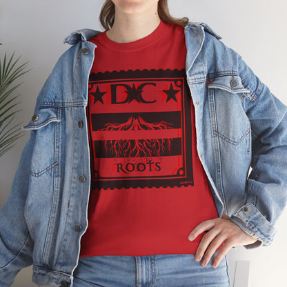 DC Roots Unisex Heavy Cotton Tee - Casual Style, Perfect for Celebrations, Gift for Family, Friends, Community Pride, Everyday Wear