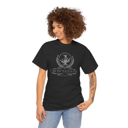 Crowned One Unisex Heavy Cotton Tee | Cool Graphic Shirt, Gift for Him/Her, Casual Wear, Streetwear, Birthday Gift