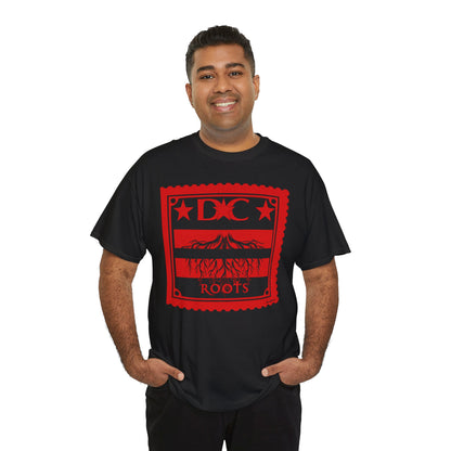DC Roots Unisex Heavy Cotton Tee - Casual Style, Perfect for Celebrations, Gift for Family, Friends, Community Pride, Everyday Wear