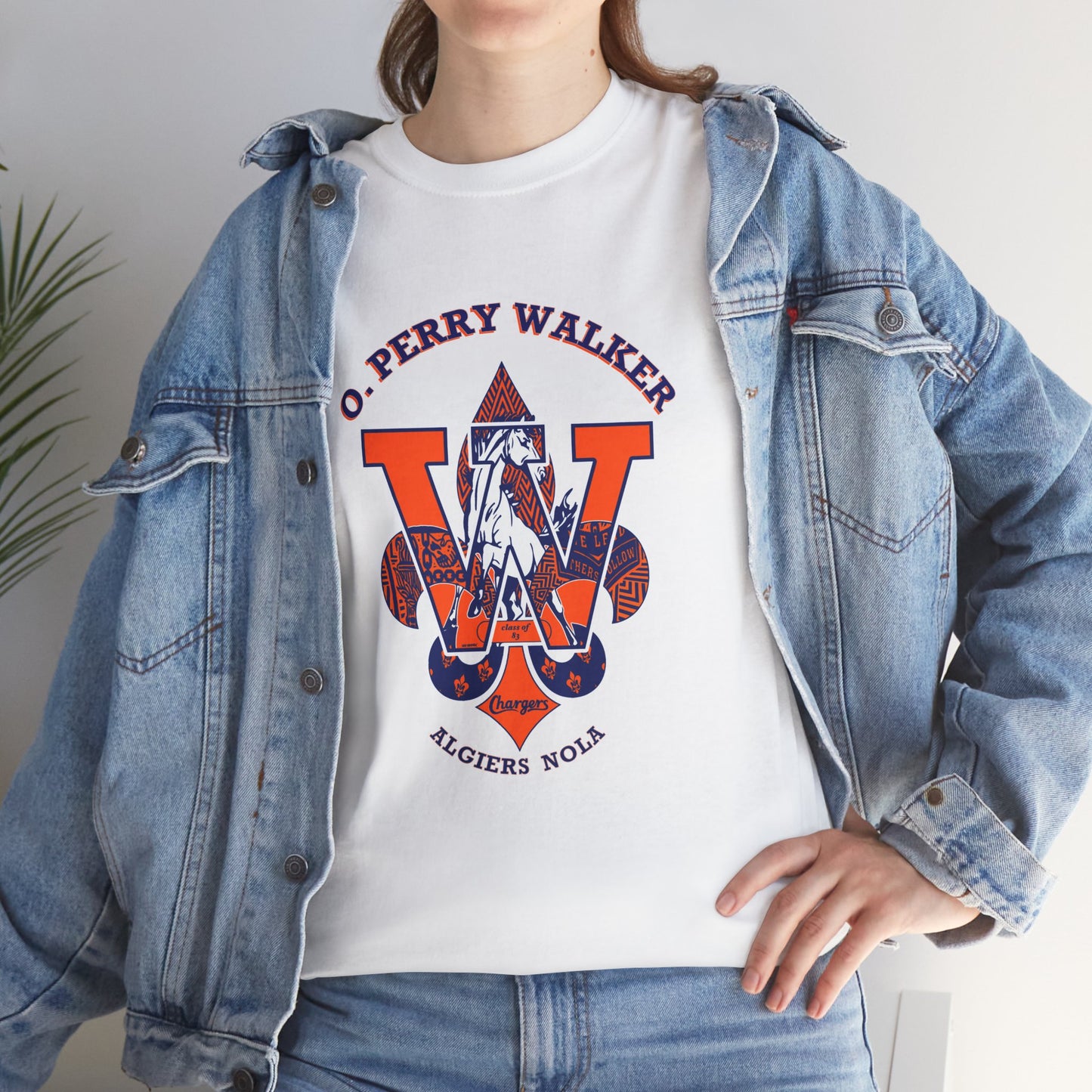 O. Perry Walker Unisex Heavy Cotton Tee, Vintage Style T-Shirt, School Spirit Shirt, Comfortable Casual Wear, Gift for Students, Team [...]